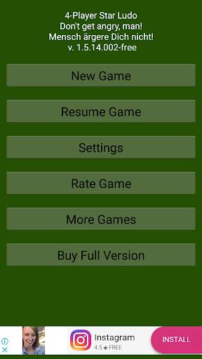 Free Ludo: 4-Player (Don't get Angry, man!) screenshot 1