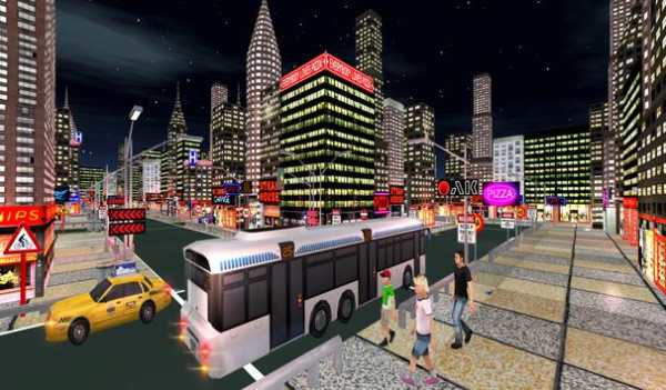 Bus Drive Simulator 2016 скриншот 15