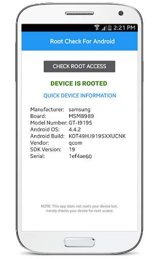 Akar Periksa Cepat SU Root screenshot 5
