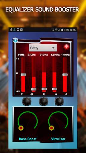 Equalizer Sound Booster 1 تصوير الشاشة