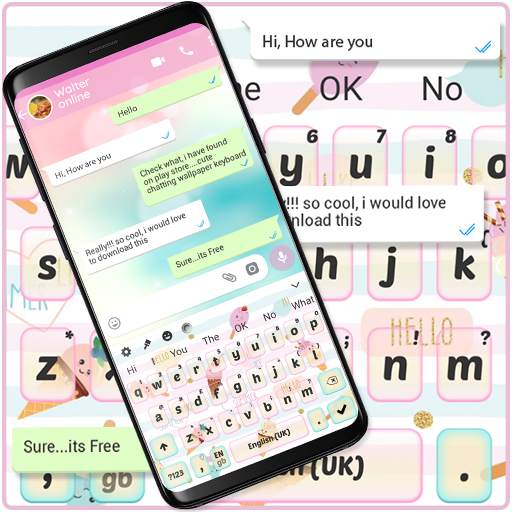 Keyboard Theme for Chatting 10001008
