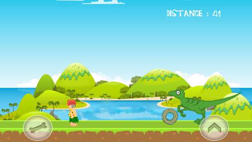 Angry Caveman Run screenshot 4