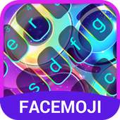 Neon Emoji Keyboard Theme for Fidget Spinner v1.0