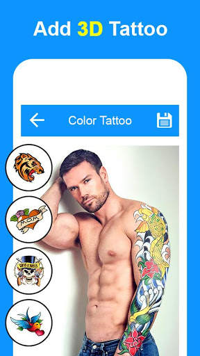 Tattoo Photo Editor - Tattoo my photo screenshot 4