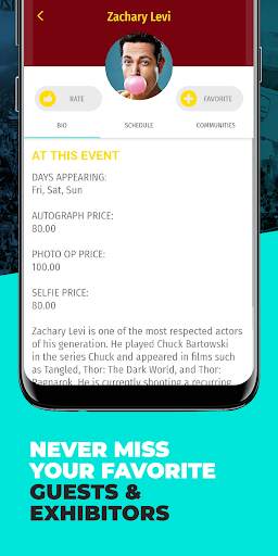 FAN GURU: Events, Conventions, screenshot 4