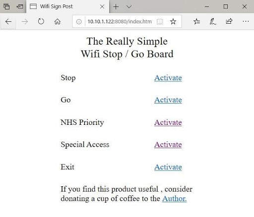Wifi Stop Go Board Free screenshot 6