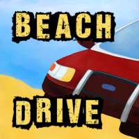 Beach Drive summer racing game logo