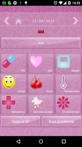 Woman Calendar(free) screenshot 3