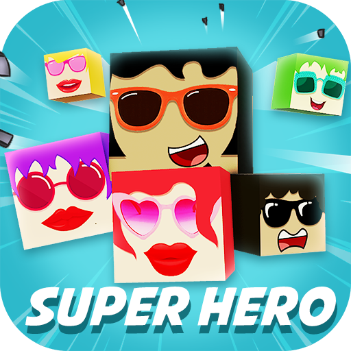 Superhero Cubes Run icon