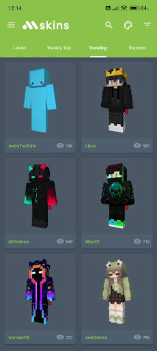 MSkins - Minecraft Skins screenshot 1