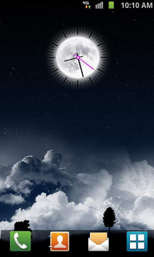 Moon Clock Live Wallpaper screenshot 7