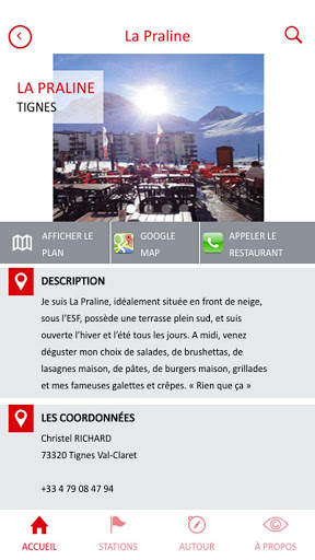 Restaurants Ski screenshot 5