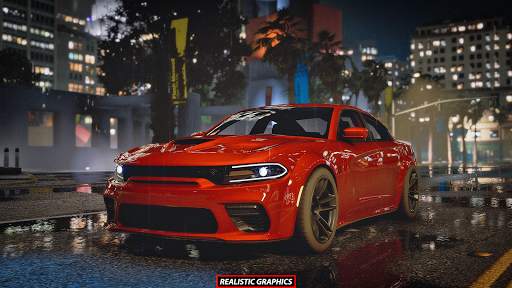 Dodge Charger City Driving Simulator screenshot 1