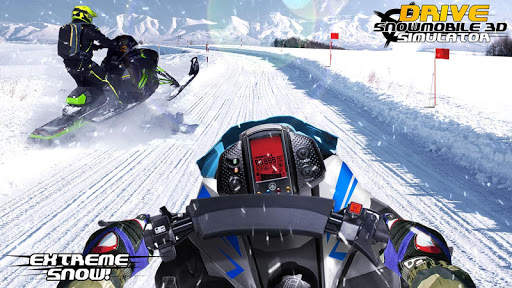 Drive Snowmobile 3D Simulator screenshot 1