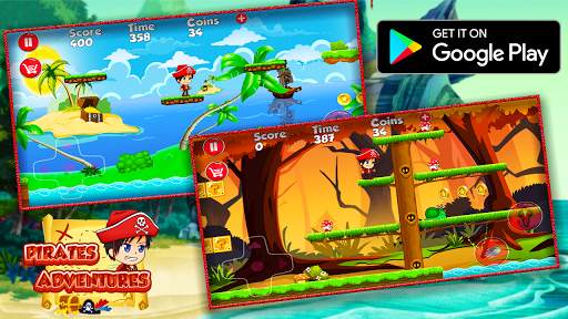 Adventurous Jacko - Island Of Pirates screenshot 1
