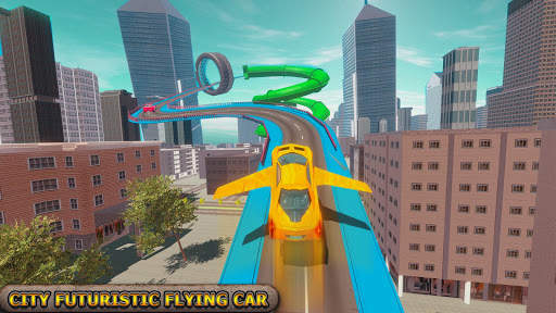 Flying Car Derby Crash Stunts & Car Racing screenshot 15
