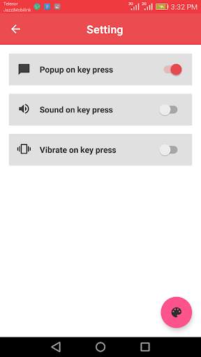 Farsi Keyboard Lite screenshot 4