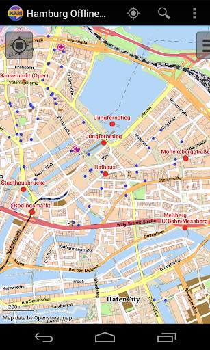 Hamburg Offline City Map screenshot 1