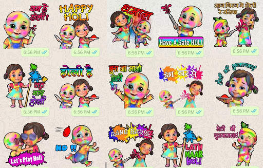 Natkhat Bobo WAStickers App by Jugnu Kids screenshot 1