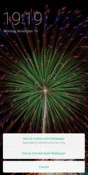 Night Firework Wallpaper screenshot 4