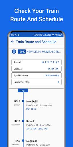 My Rail Yatra Train Status PNR screenshot 4