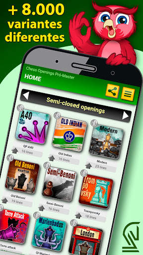 Chess Openings Pró-Master screenshot 2