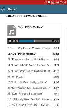 Best MP3 Love Songs screenshot 3
