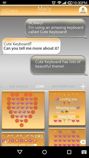Arabic Gold Emoji Keyboard screenshot 4