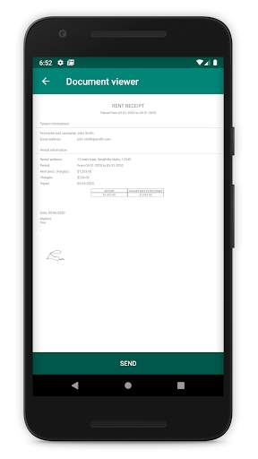 Property management - rent receipt & financials screenshot 3