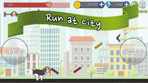 Dog run game screenshot 2