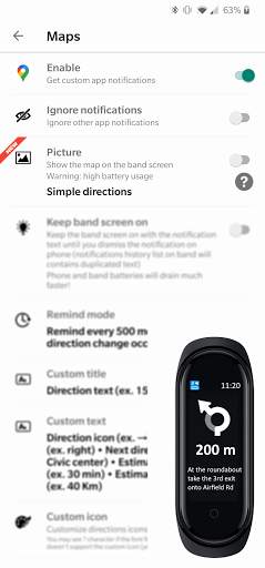 Notify Lite for Mi Band screenshot 3