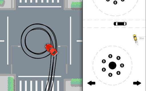 Drift Donuts: Addicting sans fin rapide Dérive Jeu screenshot 6