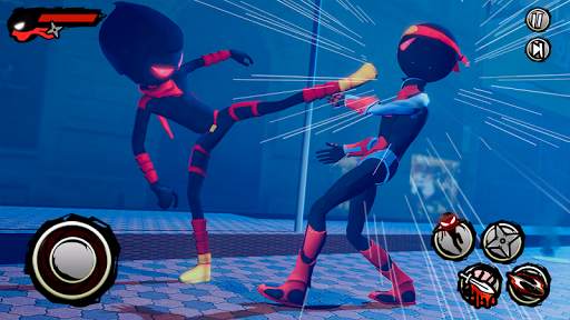 Stickman Ninja Samurai - Sword Fighting Games 3D screenshot 1