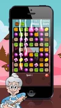 Happy Granny : Candy Match 3 Puzzle скриншот 4