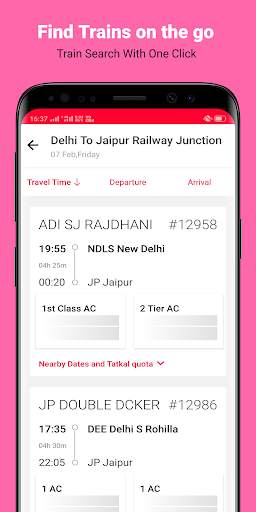 IRCTC Train Status - Live PNR Status, Tickets screenshot 3