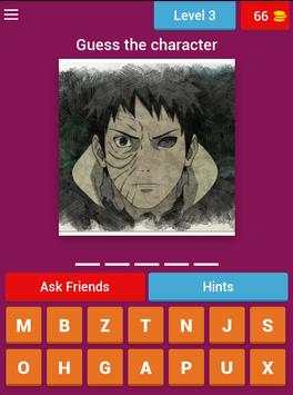 Guess the cartoon characters naruto screenshot 16