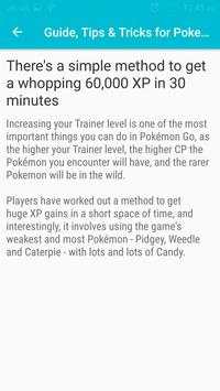 Tips & Tricks for Pokemon Go screenshot 3