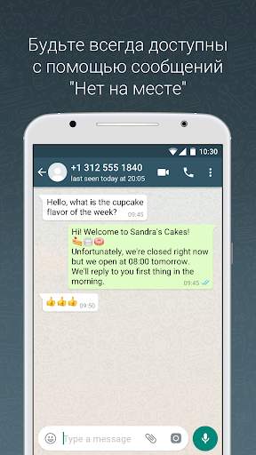 WhatsApp Business скриншот 3