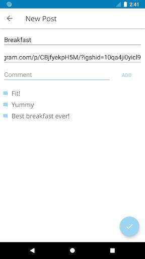 Auto Comment screenshot 4