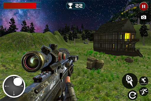 penembak jitu prajurit hutan screenshot 2