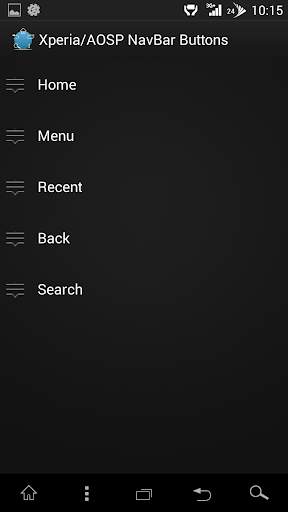 Xperia/AOSP NavBar Buttons screenshot 2