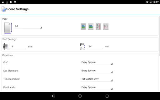 Crescendo Music Notation screenshot 3