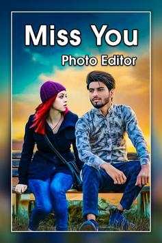 Miss You Photo Editor 3 تصوير الشاشة