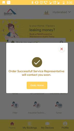 Bookmyservice скриншот 4