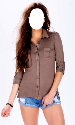 Women Shirt Photo Suit New screenshot 9