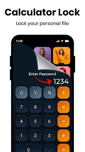 Calculator Lock: Gallery Vault screenshot 1