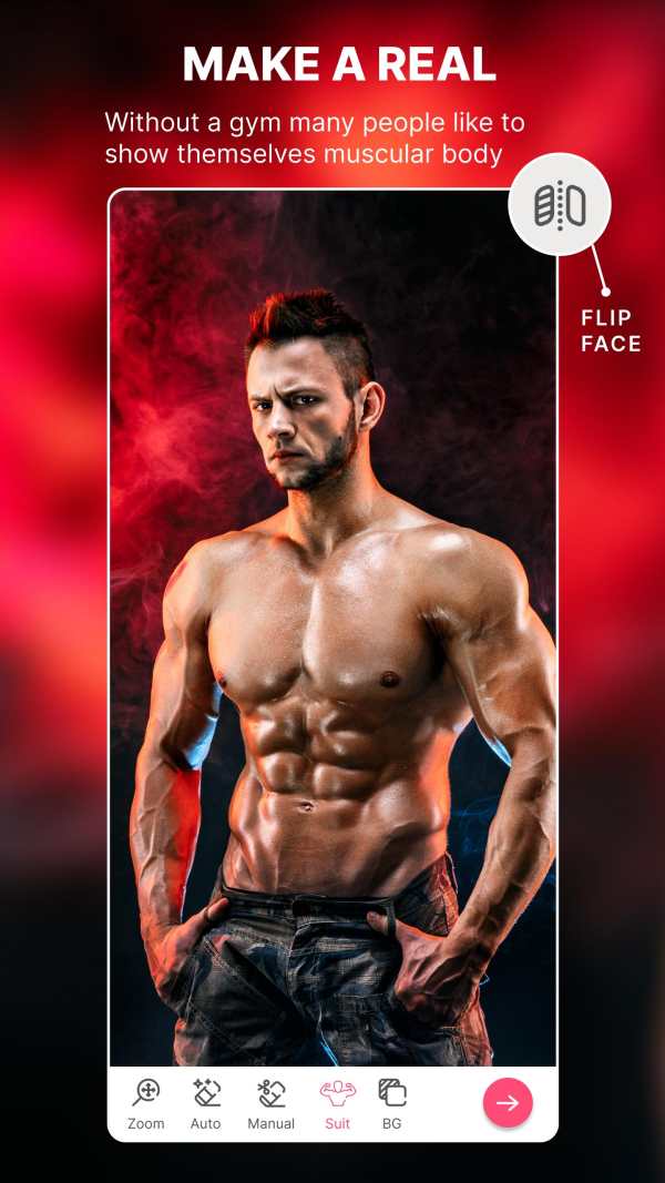 Body Builder Photo Suit Editor screenshot 4