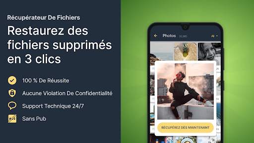 Récupération photos supprimées screenshot 1