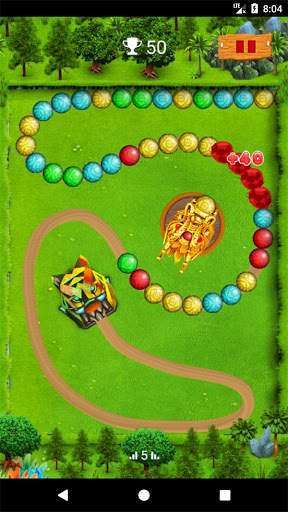 ZuHo Marble Shooting Game in Jungle screenshot 8