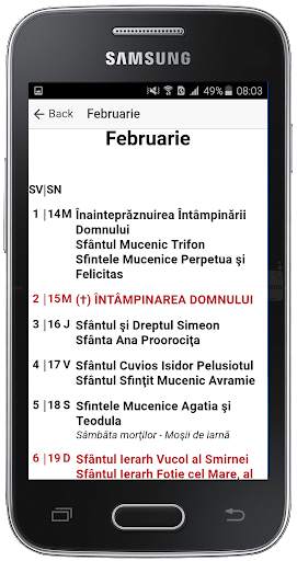 Calendar Ortodox pe stil vechi 2019 screenshot 3